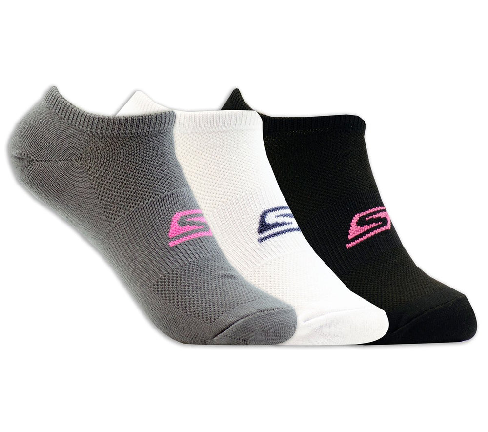 Skechers For Sale | 3 Pack No Show Stretch Socks