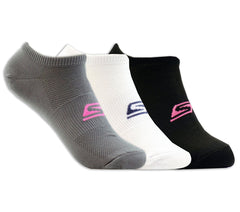 Skechers For Sale | 3 Pack No Show Stretch Socks