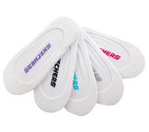 Skechers | 5 Pack Non Terry Solid Liner Socks