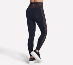 Skechers Discount | GO WALK Full Length High-Waisted Cheetah Legging