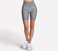 Skechers For Sale | GO FLEX Printed High Waisted 8 Inch Bike Short