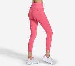 Skechers Discount | GO WALK Rib Mix High Waisted 7/8 Legging