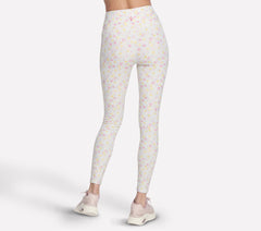 Skechers Onsale | GO WALK Rib Floral Full Length High-Waisted Legging