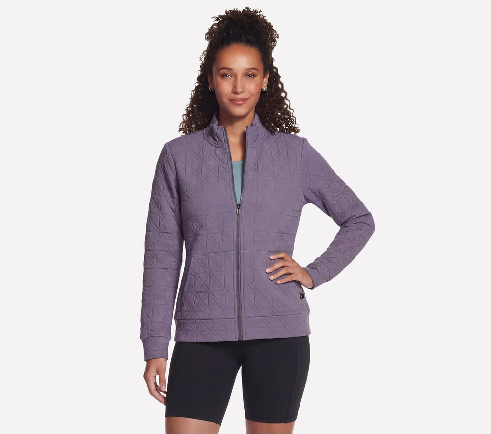 Skechers Discount | GO WALK Everywhere Cozy Fit Diamond Jacket