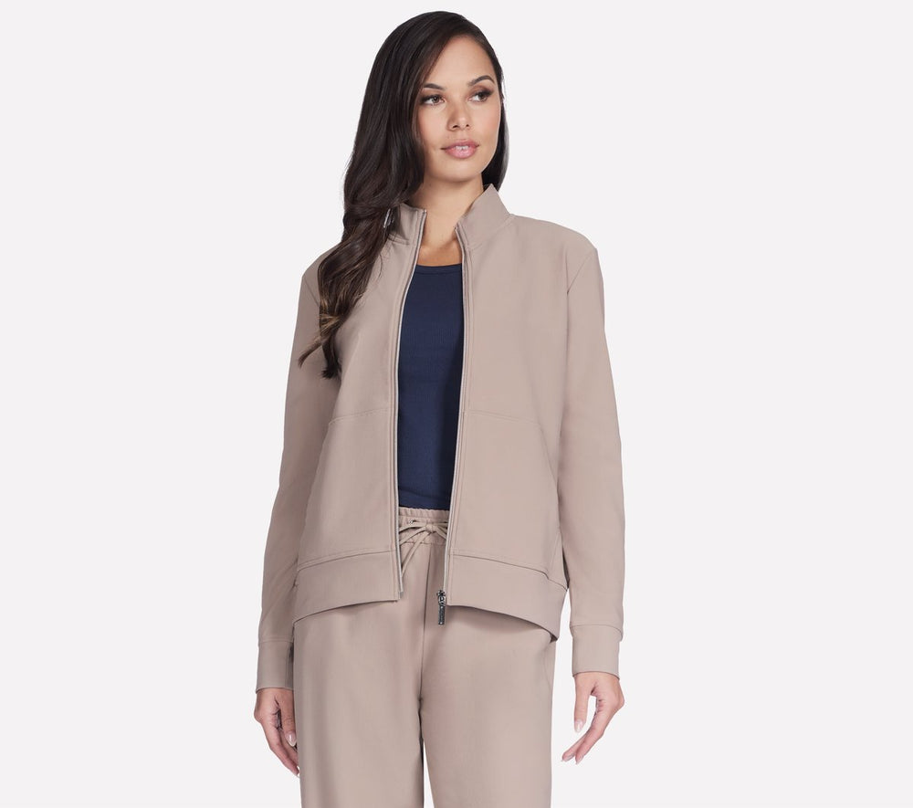 Skechers Sale | GO Luxe Rib Everyday Full Zip Jacket