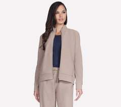 Skechers Sale | GO Luxe Rib Everyday Full Zip Jacket
