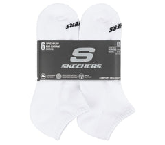Skechers For Sale | 6 Pack Core Low Cut Large Socks