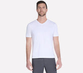 Skechers For Sale | GO DRI Pima Short Sleeve V-Neck