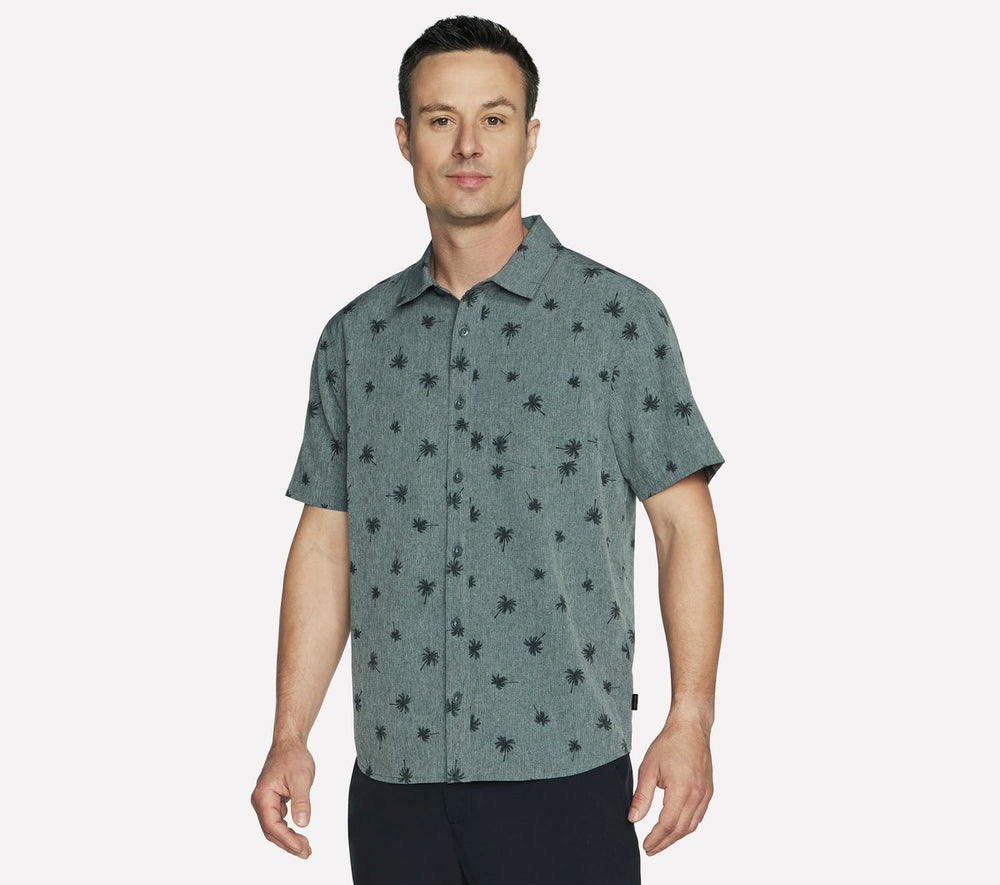 Skechers Sale | The GO WALK Air Printed Short Sleeve Shirt