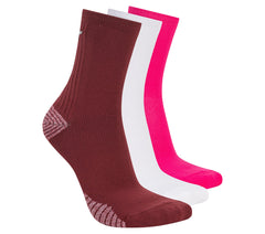 Skechers Onsale | 3 Pack Women's Half Terry Low Crew Socks