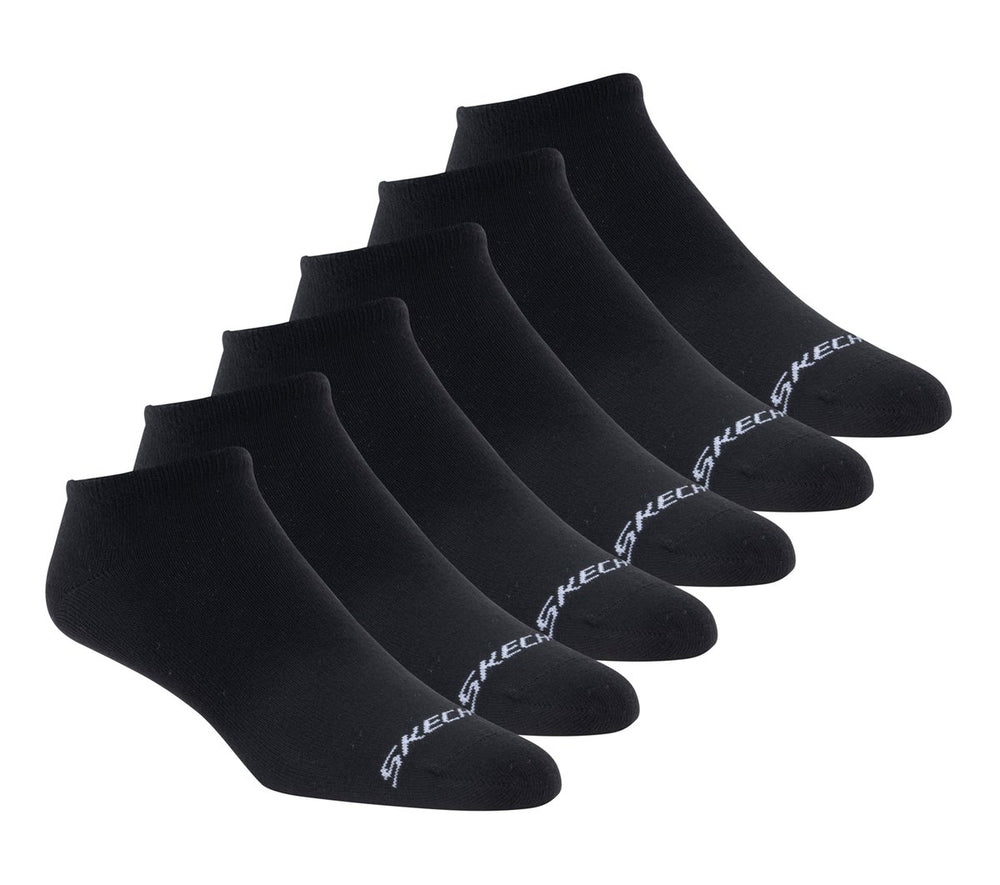 Skechers For Sale | 6 Pack Men's Cotton No Show Socks