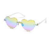 Skechers Onsale | Rimless Hearts Sunglasses