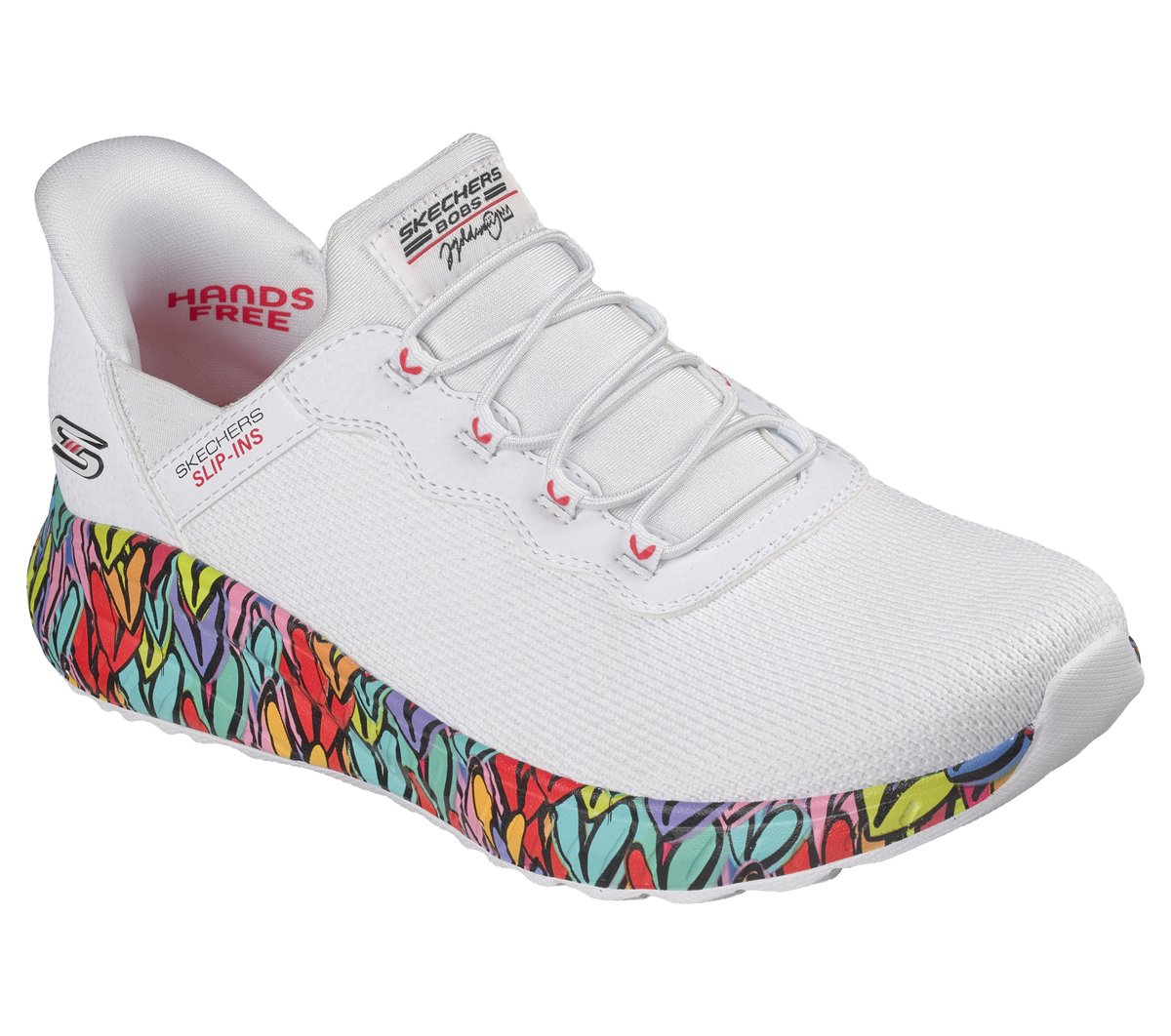 Skechers Discount | Slip-ins JGoldcrown: BOBS Sport Squad Chaos - Colorstride Motion