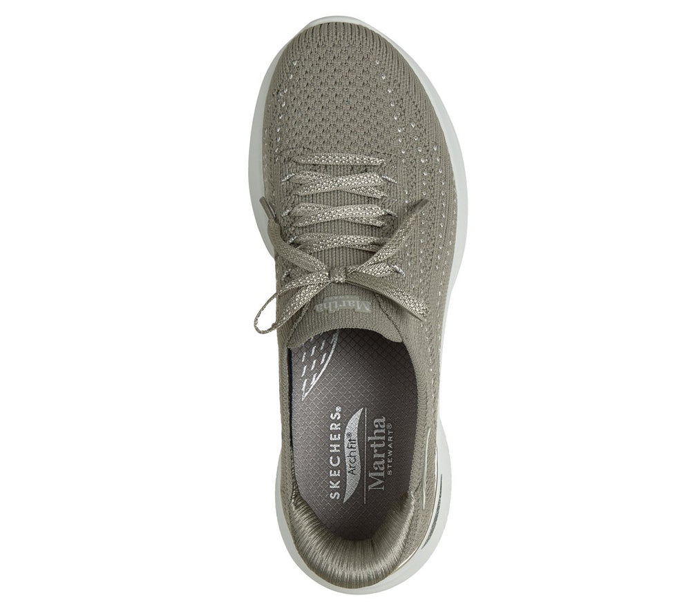 Skechers Discount | Slip-ins Martha Stewart: Arch Fit Ultra Flex 3.0 - Metallic Grace