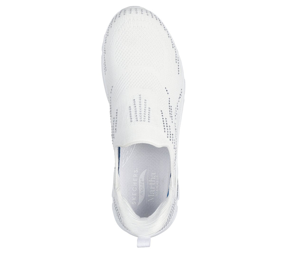 Skechers Sale | Slip-ins Martha Stewart: Arch Fit Glide-Step Elevate - Smoke Show