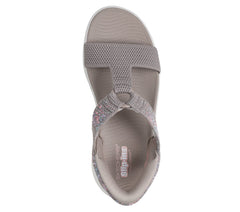 Skechers Sale | Slip-ins: GO WALK Massage Fit Sandal - Confetti Sky