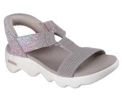 Skechers Sale | Slip-ins: GO WALK Massage Fit Sandal - Confetti Sky