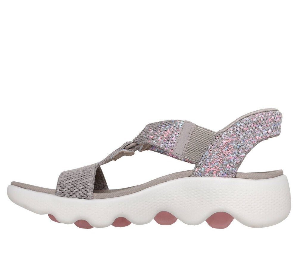 Skechers Sale | Slip-ins: GO WALK Massage Fit Sandal - Confetti Sky