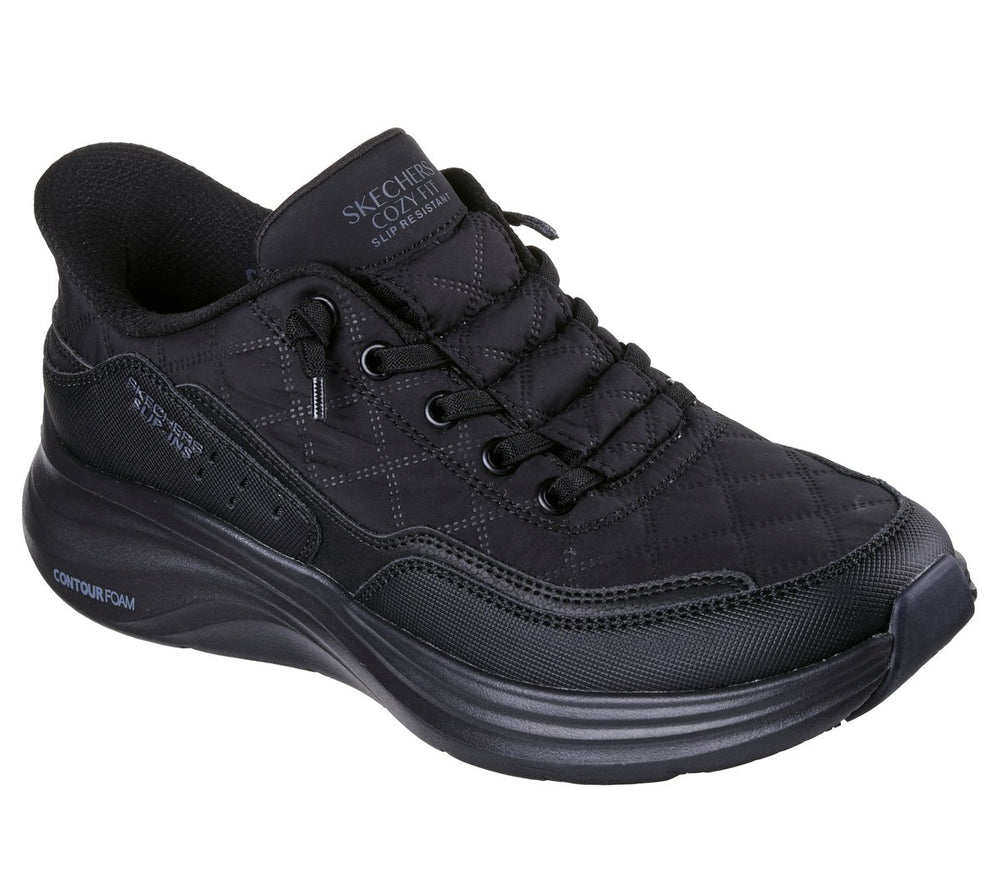 Skechers Discount | Slip-ins Work Slip-Resistant: Contour Foam - Cozy Fit