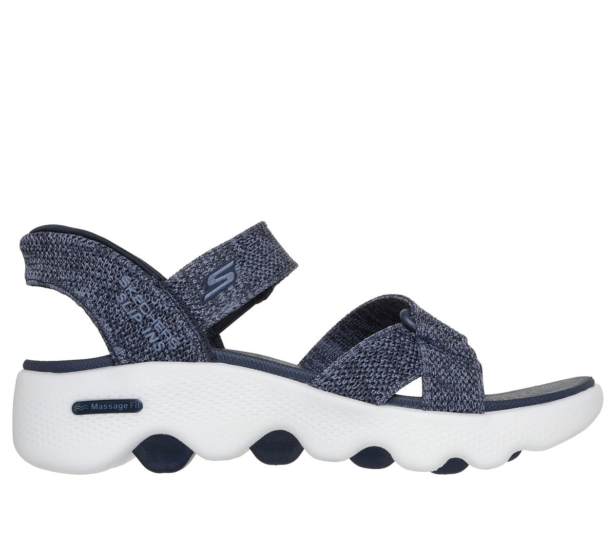 Skechers For Sale | Slip-ins: GO WALK Massage Fit Sandal - Heather