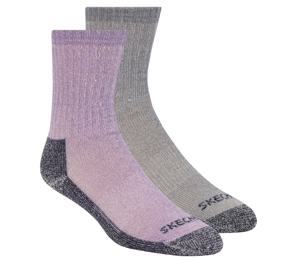 Skechers Sale | 2 Pack Women's Crew Wool Socks
