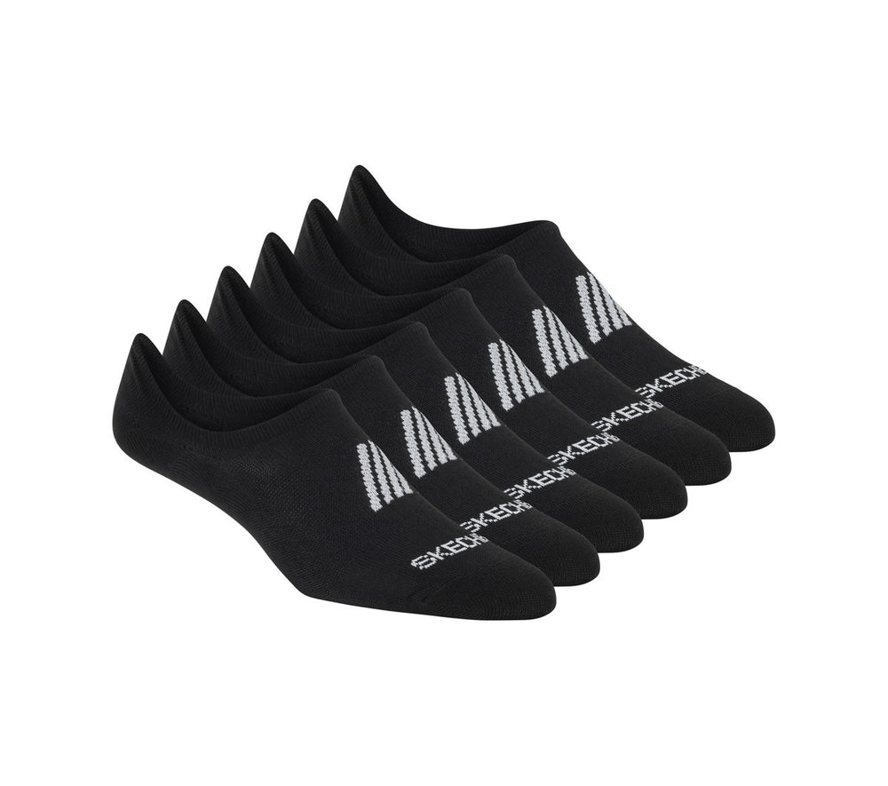 Skechers For Sale | Super Soft No Show Liner Socks - 6 Pack