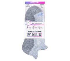 Skechers Sale | Work: Lowcut Heel Tab Socks - 3 Pack