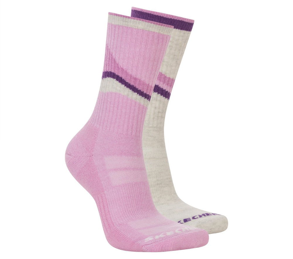 Skechers For Sale | 2 Pack Women's Crew Trail Socks