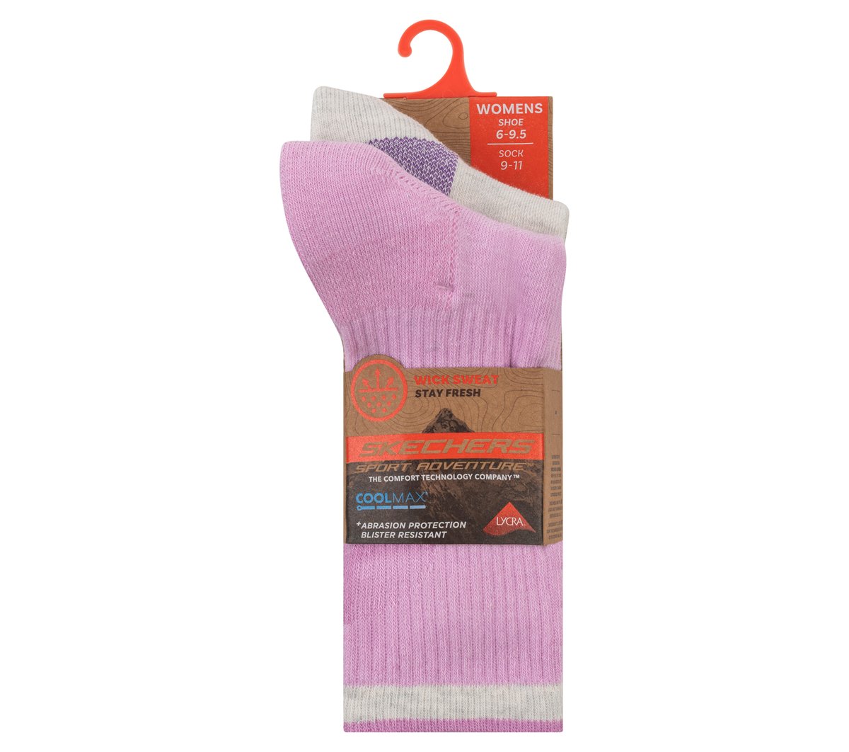 Skechers For Sale | 2 Pack Women's Crew Trail Socks