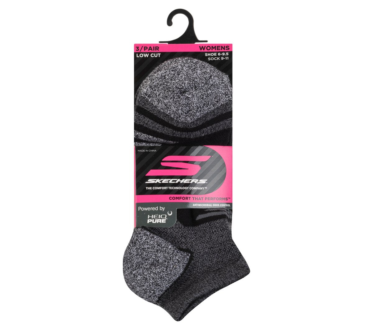 Skechers Onsale | 3 Pack Women's Performance Low Cut Running Socks