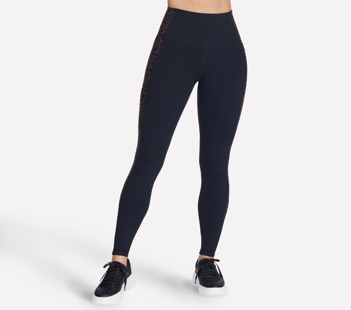 Skechers Discount | GO WALK Full Length High-Waisted Cheetah Legging