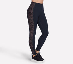 Skechers Discount | GO WALK Full Length High-Waisted Cheetah Legging