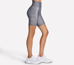 Skechers For Sale | GO FLEX Printed High Waisted 8 Inch Bike Short