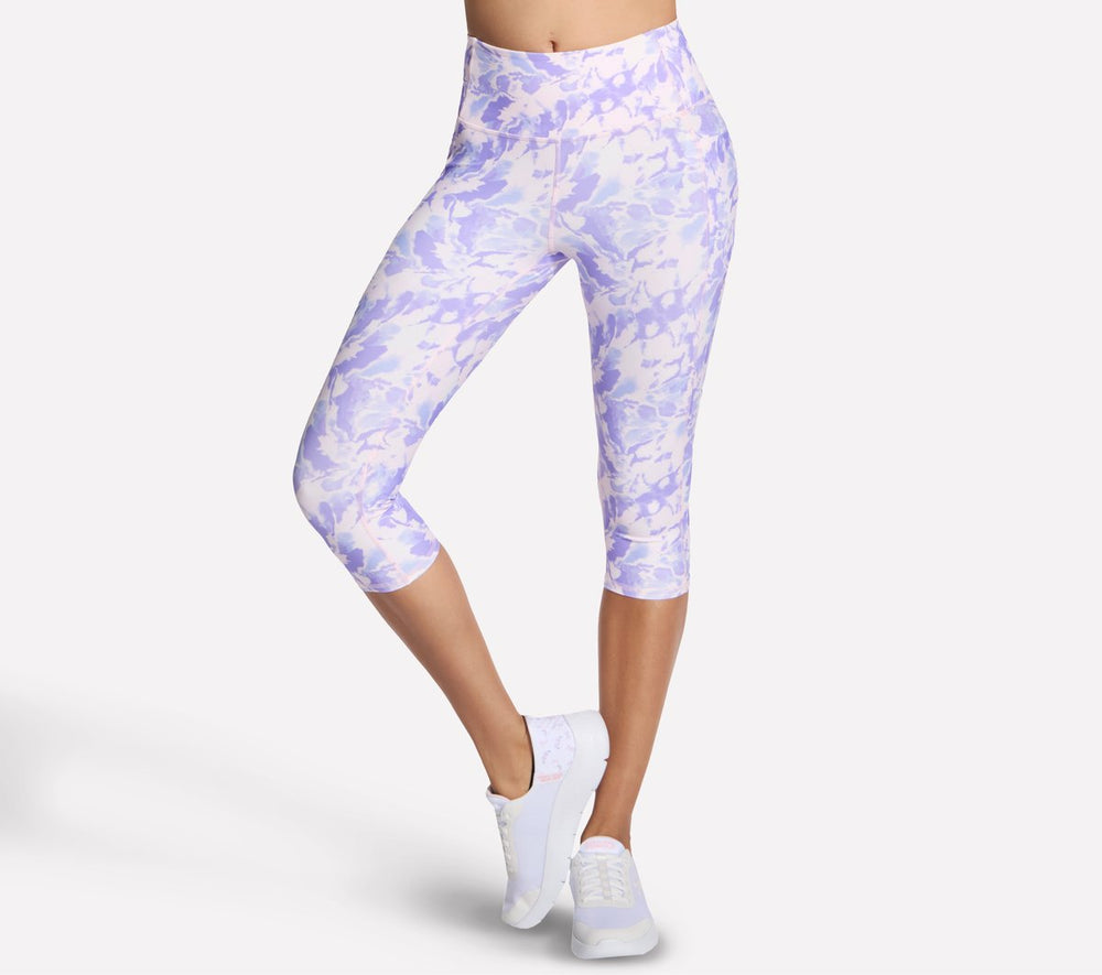 Skechers Sale | GO FLEX Printed High Waisted Capri