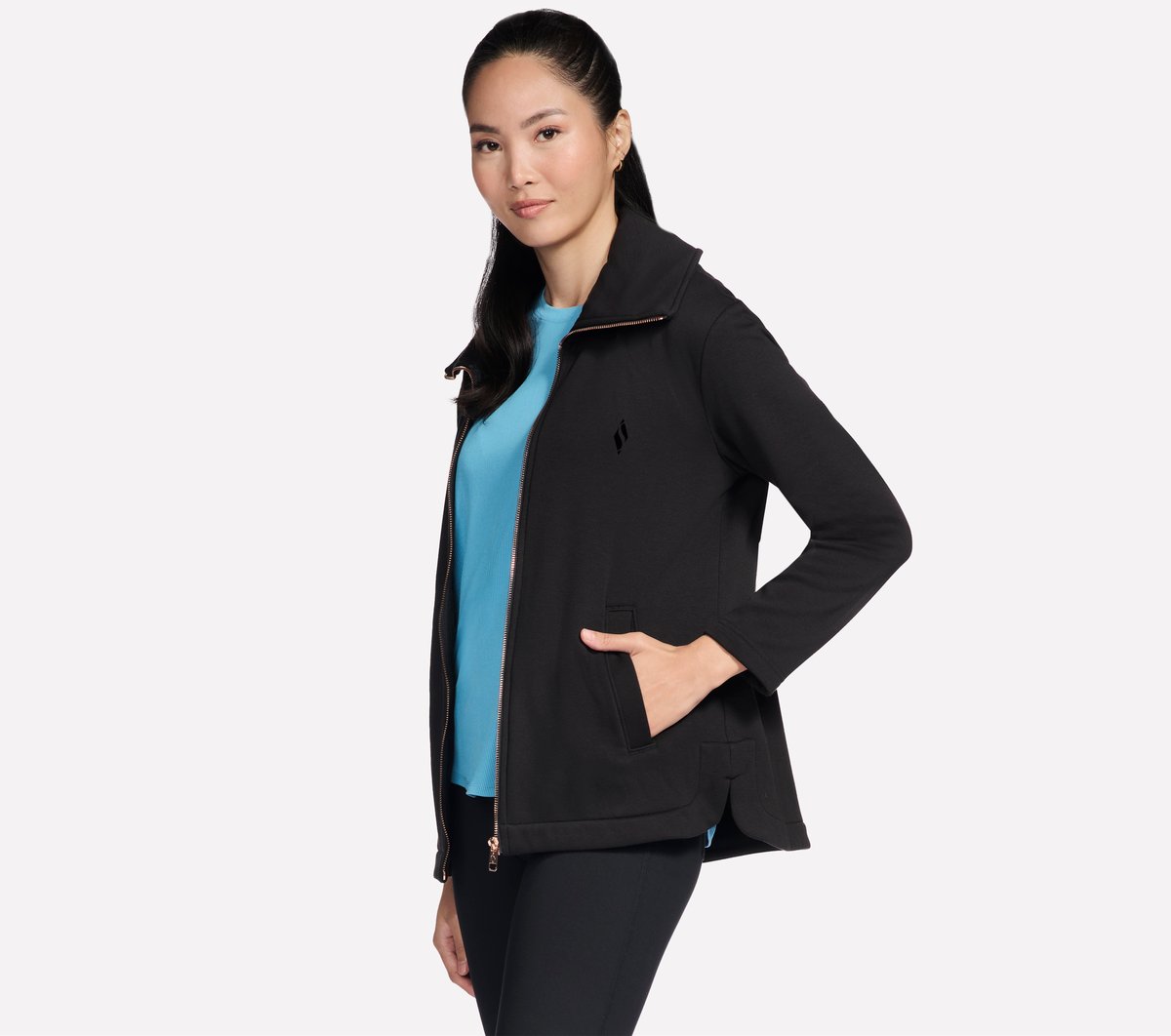 Skechers Sale | GO SNUGGLE Tunic Full Zip Jacket