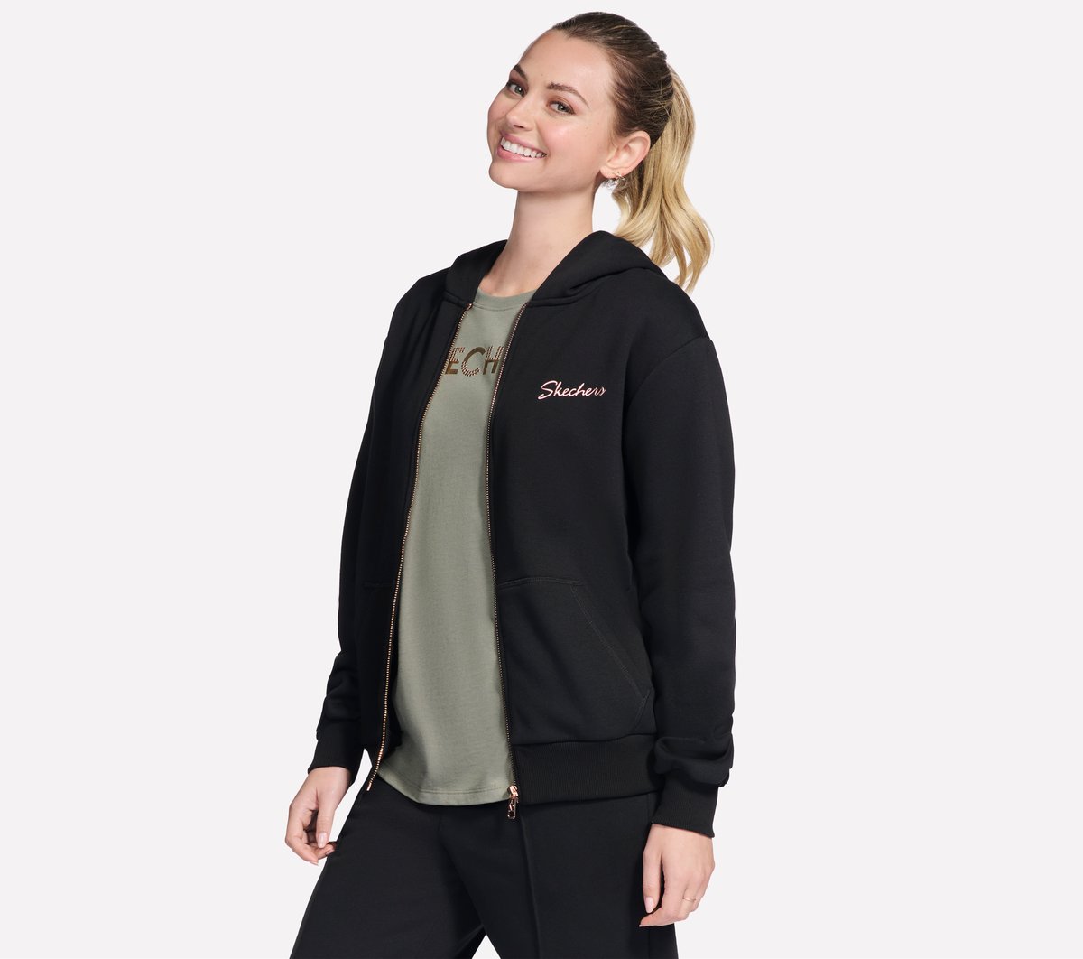 Skechers For Sale | SKECH SWEATS Signature Full Zip Hoodie