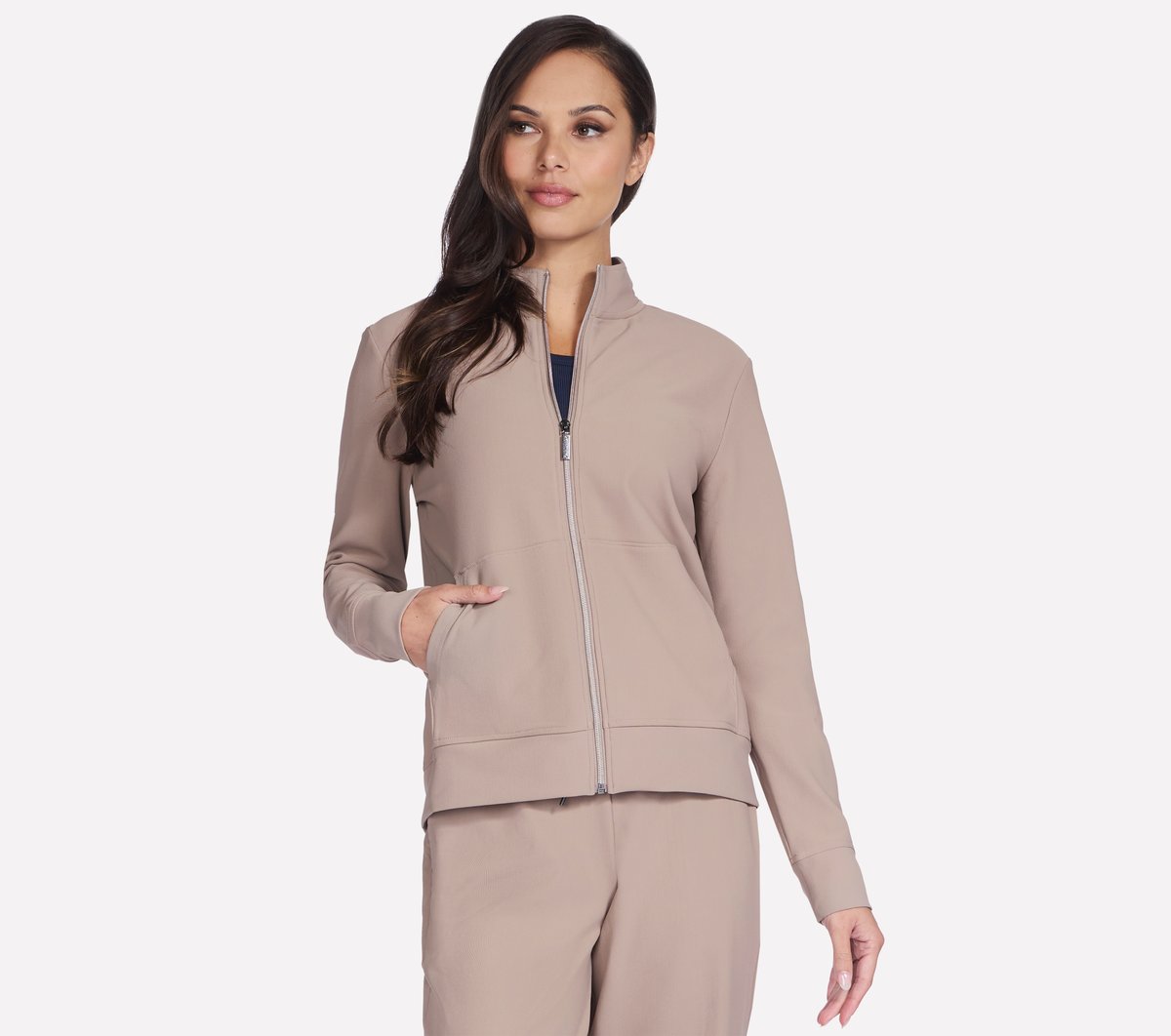Skechers Sale | GO Luxe Rib Everyday Full Zip Jacket