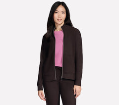 Skechers Discount | GO Luxe Rib Everyday Full Zip Jacket