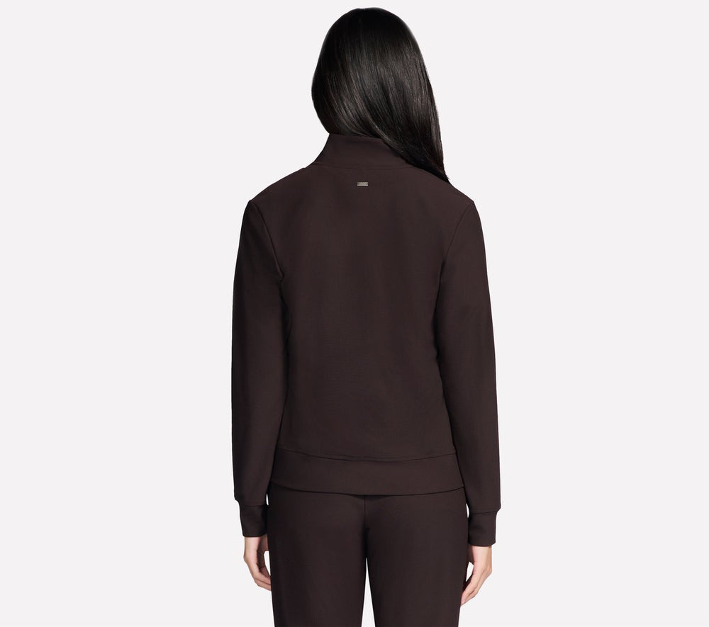 Skechers Discount | GO Luxe Rib Everyday Full Zip Jacket