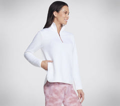 Skechers Discount | Soft Knit Ottoman 1/4 Zip