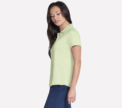Skechers Onsale | Short Sleeve On The Green Striped Polo