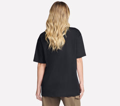 Skechers Discount | Gold Splatter Diamond Short Sleeve Tee