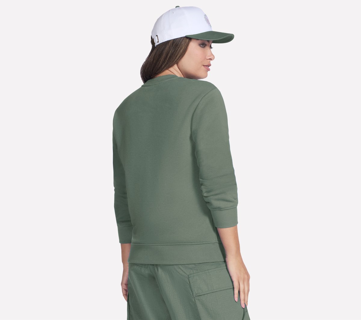 Skechers Sale | Collegiate Crest Crewneck