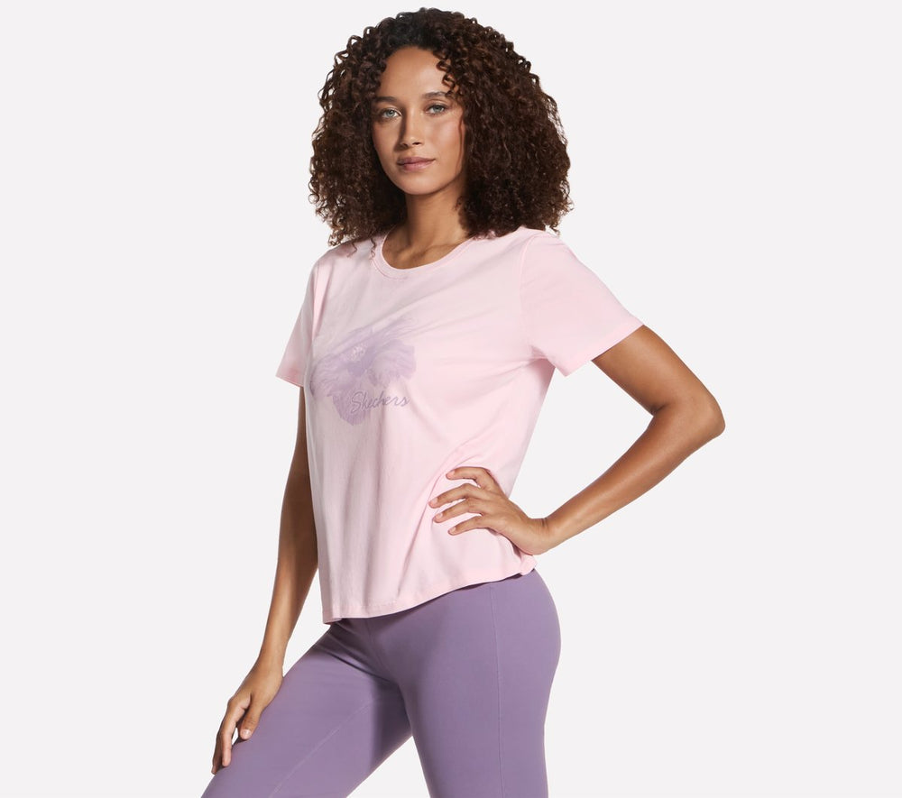 Skechers Onsale | Hibiscus Short Sleeve Tee