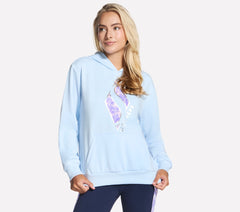 Skechers Discount | Floral Diamond Pullover Hoodie