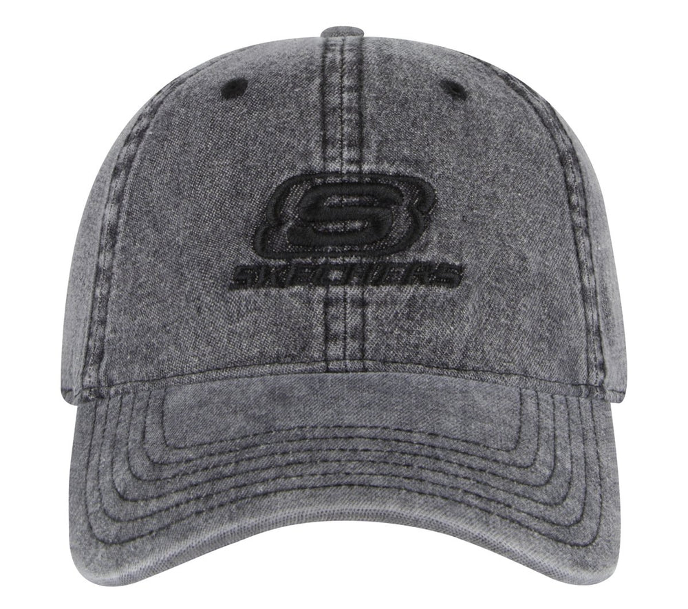 Skechers | Denim Embroidered Hat