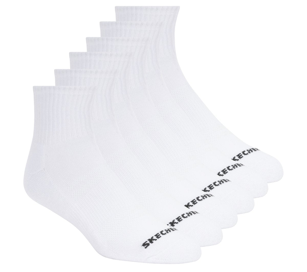 Skechers Sale | 6 Pack Core Quarter Large Socks