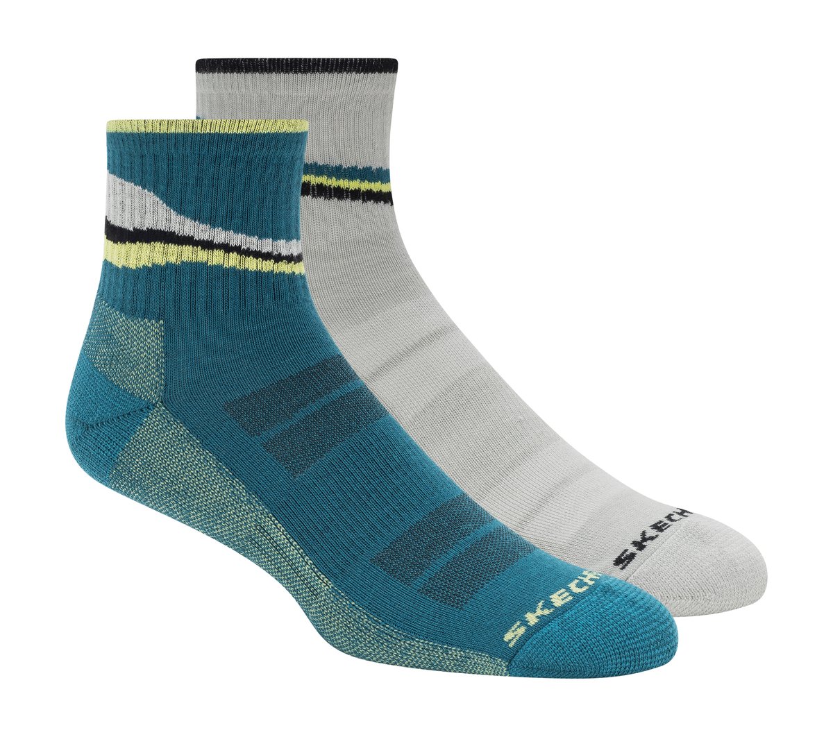 Skechers Discount | 2 Pack Men's Quarter Trail Socks