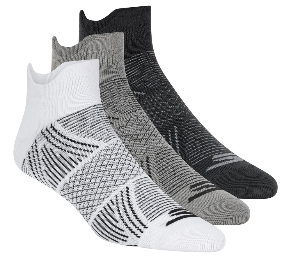 Skechers For Sale | 3 Pack Men's Performance Low Cut Pattern Socks