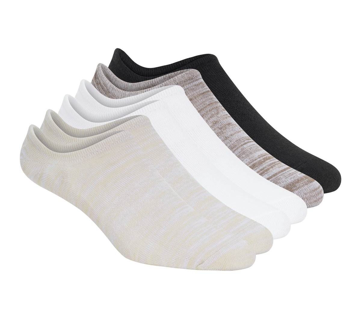 Skechers Discount | 6 Pack Men's Sneaker Liner Socks